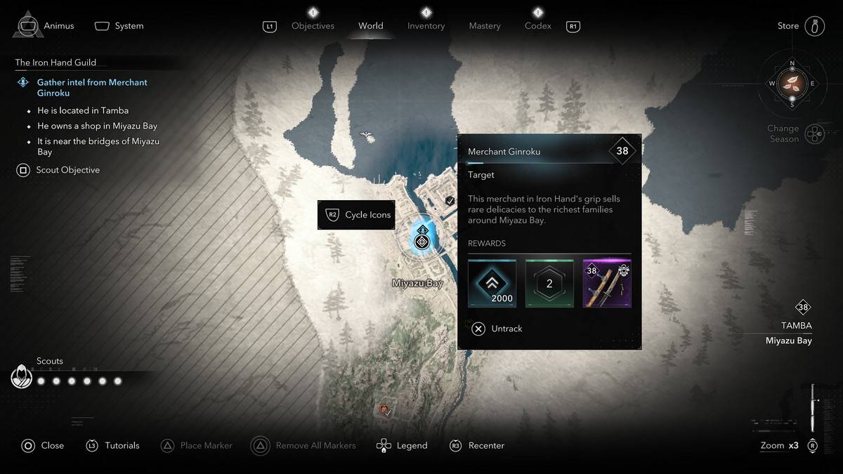 All Iron Hand Guild Members in Assassin's Creed Shadows Ginroku