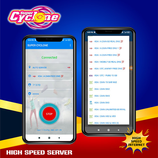 Super Cyclone Vpn ảnh chụp màn hình 1