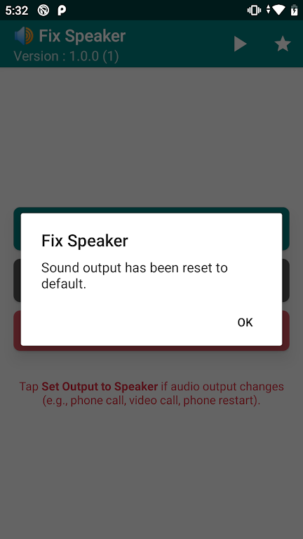 Fix Speaker - Disable Earphone captura de pantalla 3