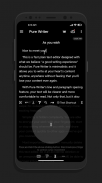 Pure Writer - Writing & Notes Screenshot 2