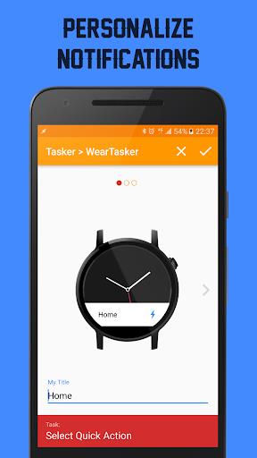 WearTasker - Tasker for Wear स्क्रीनशॉट 4