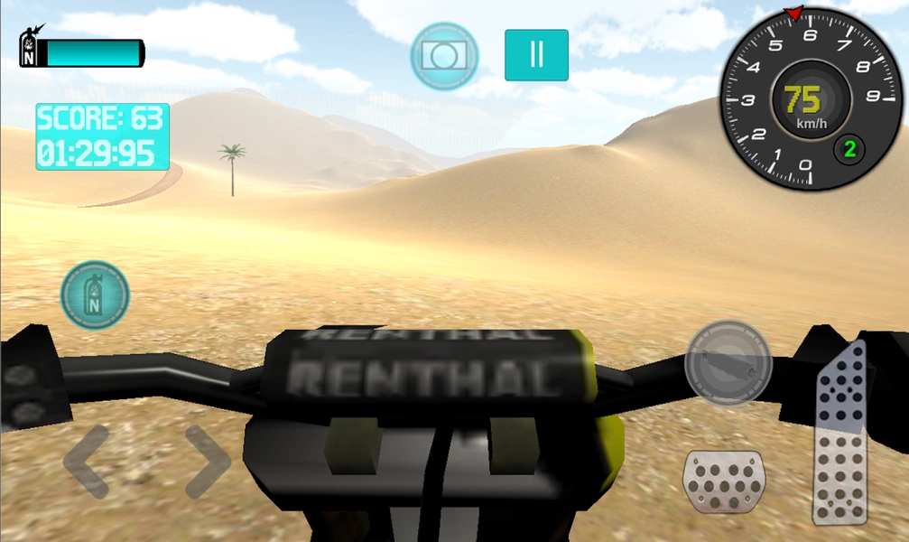 Desert Motocross Rally screenshot 1