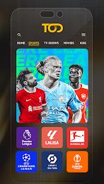 ภาพหน้าจอ TOD - Watch Football & Movies 1