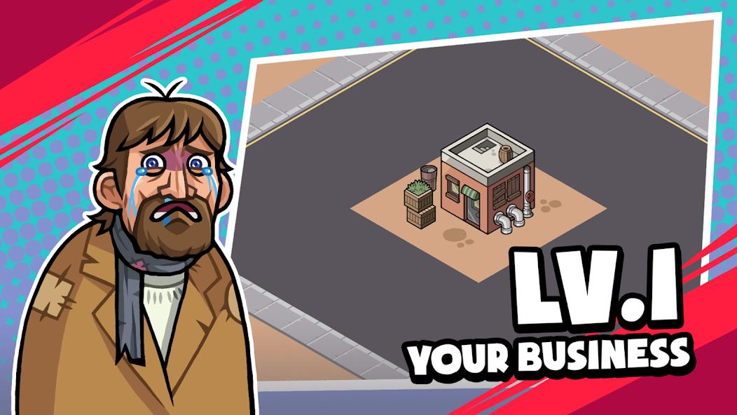 Idle Billionaire Tycoon Mod zrzut ekranu 1