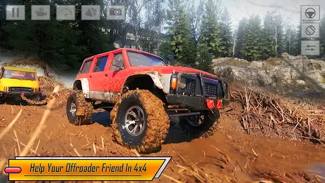 Offroad Driving Jeep Simulator ảnh chụp màn hình 2