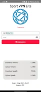 Sport VPN Lite Captura de tela 1