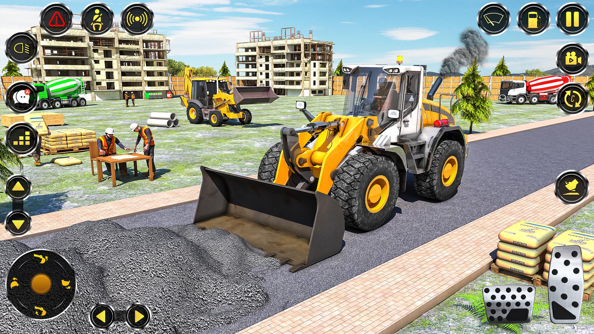 City Construction JCB Game 3D屏幕截圖4