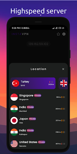 Insta VPN Fast VPN: Secure VPN屏幕截圖4