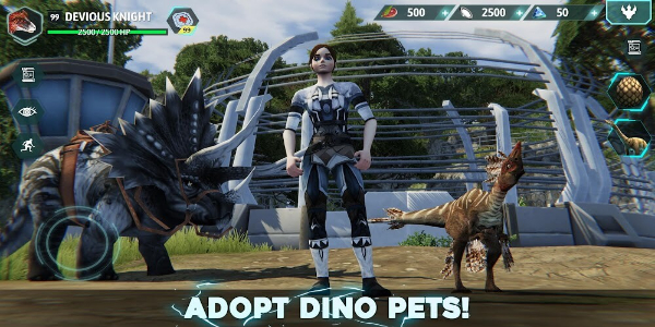 Dino Tamers - Jurassic MMO Mod ကိုဖန်သားပြင်1