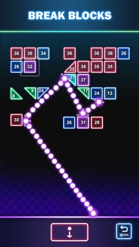 Brick Breaker - Balls vs Block Capture d’écran1