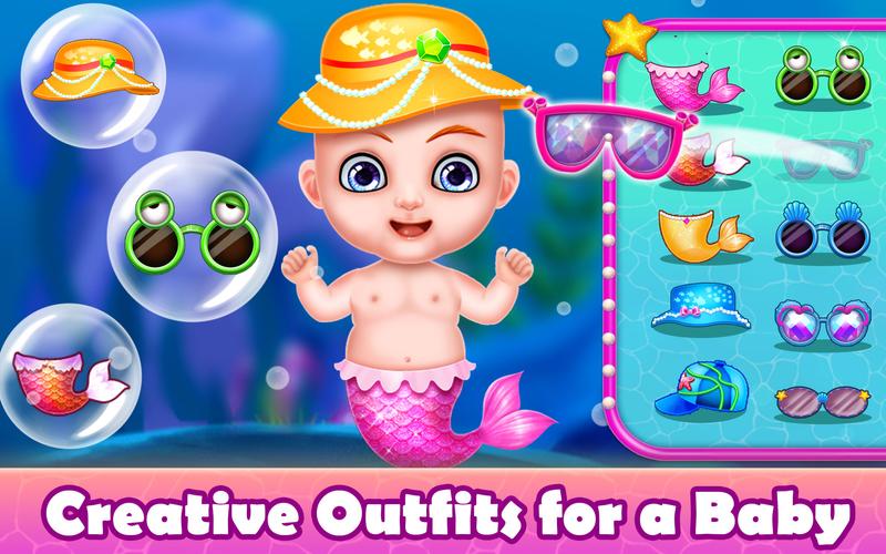 Mermaid Game: Newborn,Pregnant屏幕截圖4