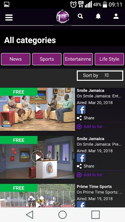 1SpotMedia screenshot 2