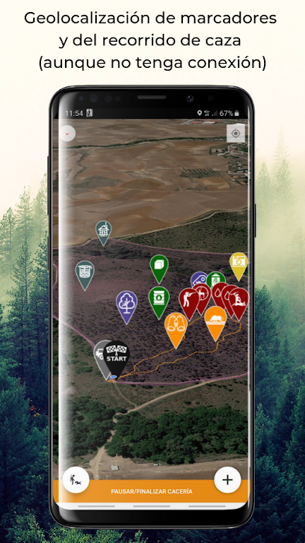 Screenshot Dianary hunting app 2