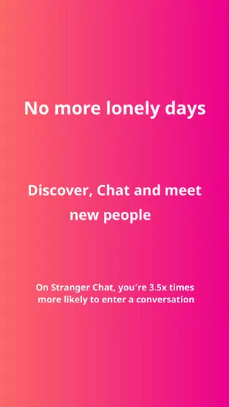 Stranger Chat And Date - Online Random Chat Rooms屏幕截圖1