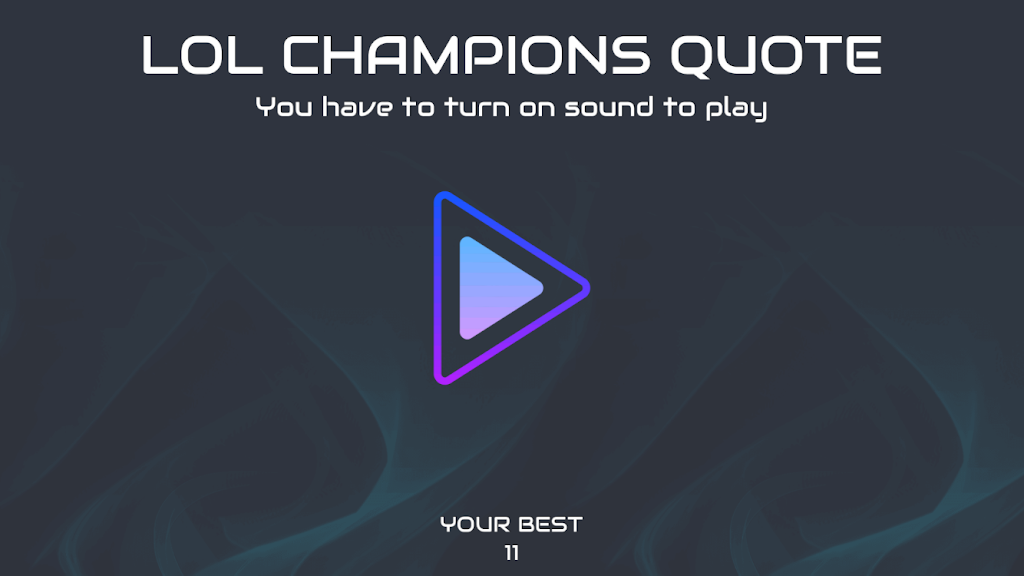 LOL Champions Quote屏幕截圖1