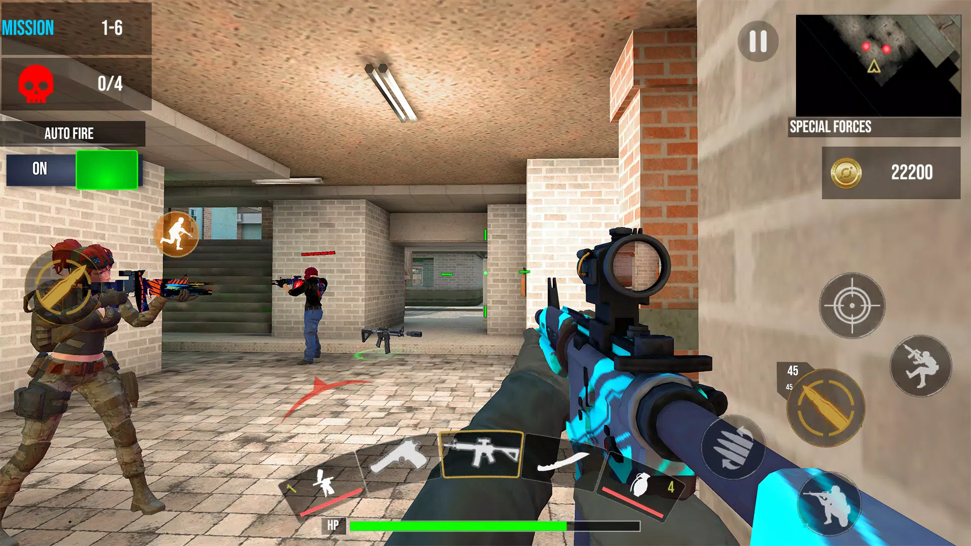 ภาพหน้าจอ FPS Commando Strike 3D 2