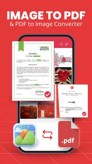 Image to PDF: PDF Converter captura de pantalla 2