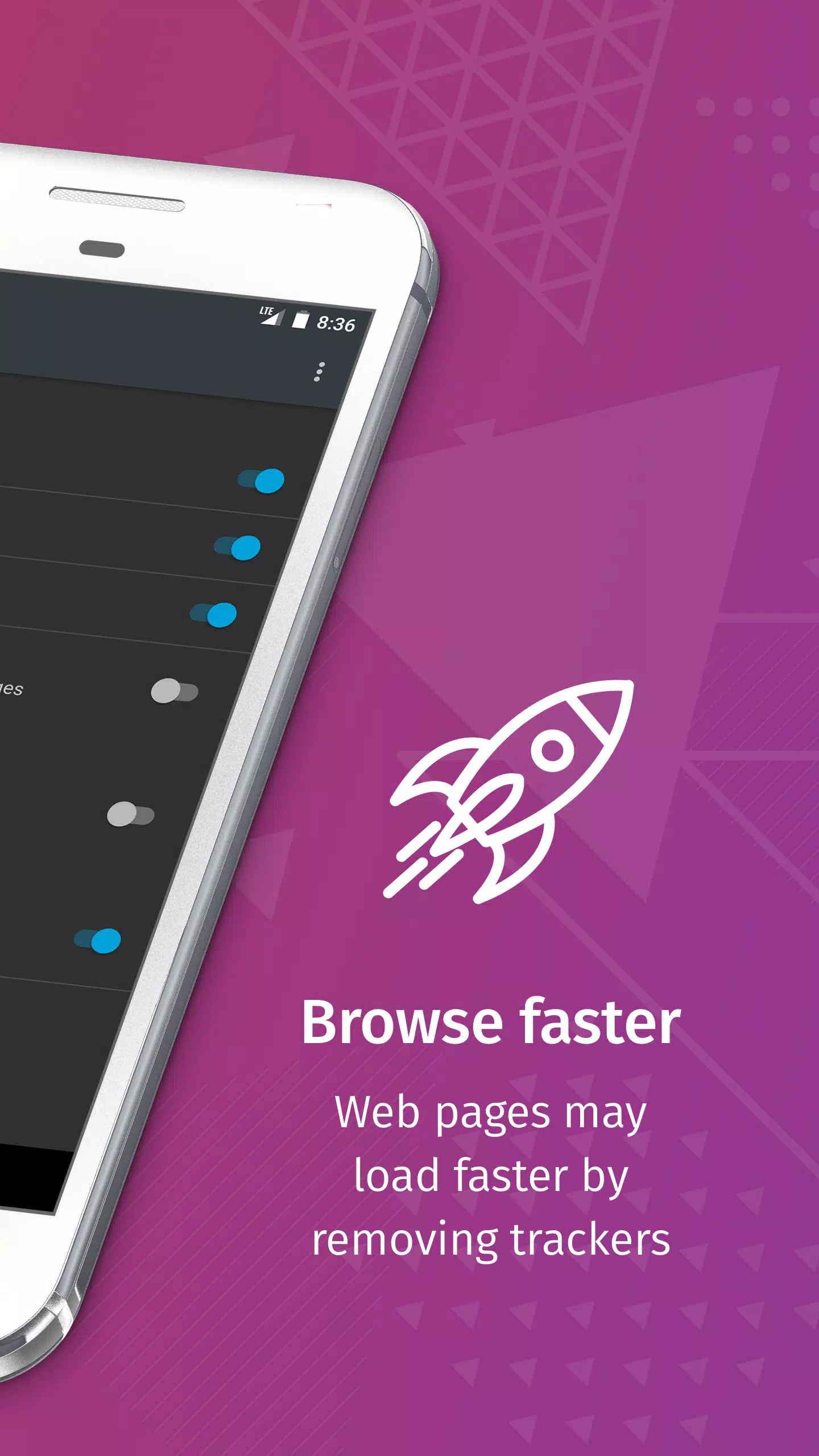 Firefox Klar: No Fuss Browser Screenshot 2
