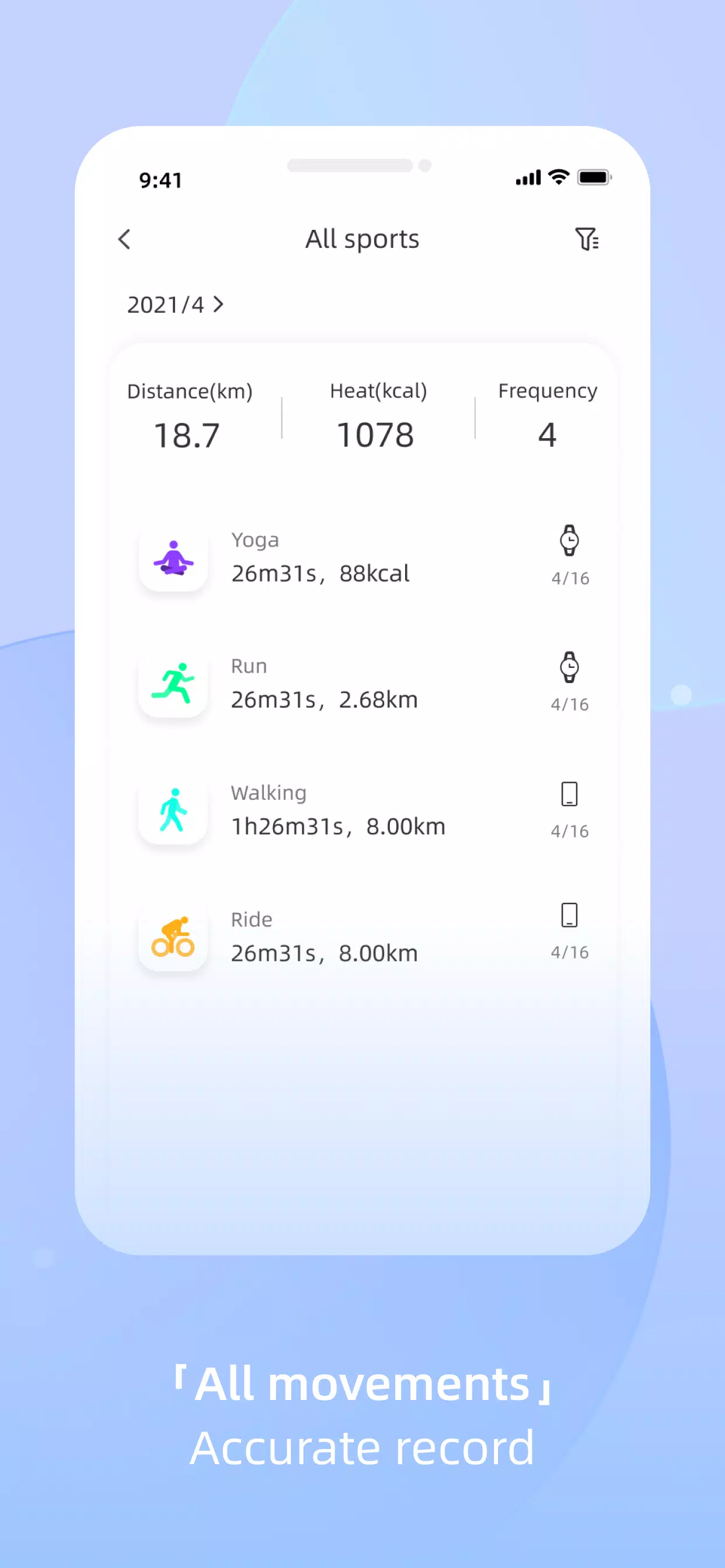 Zepp Activeスクリーンショット3
