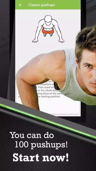 100 Pushups workout BeStronger屏幕截圖1