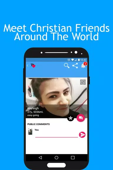 ภาพหน้าจอ Christian Singles: Jesus Chat - Christian Dating 2
