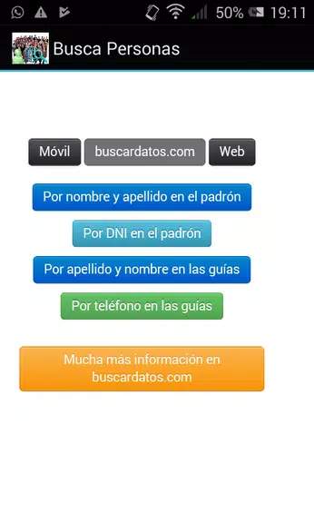 Buscar personas Screenshot 2