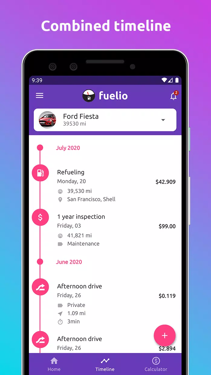 Fuelio Screenshot 2