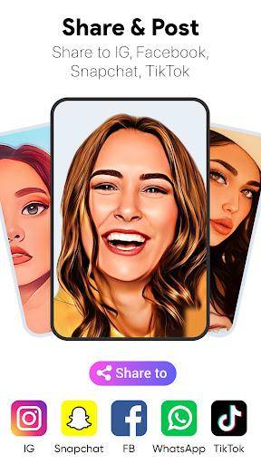 ToonTap: AI Headshot Generator captura de pantalla 2