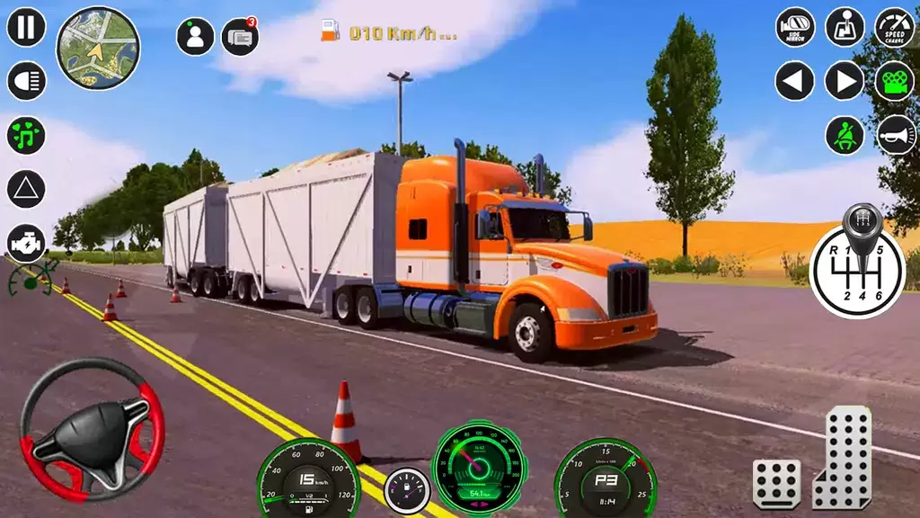 American Cargo City Driving 3D Capture d’écran2