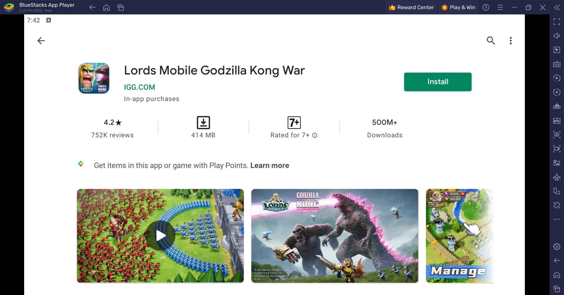 BlueStacks: играйте в Lords Mobile на ПК.