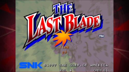 THE LAST BLADE ACA NEOGEO 스크린 샷 1