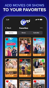 ภาพหน้าจอ UpTV 2