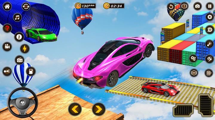 City GT Car Stunts Mega ramps screenshot 3