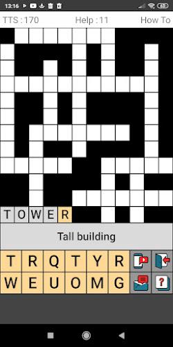 Mini Crossword Puzzle captura de pantalla 3