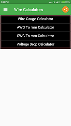 Wire Calculator应用截图第1张