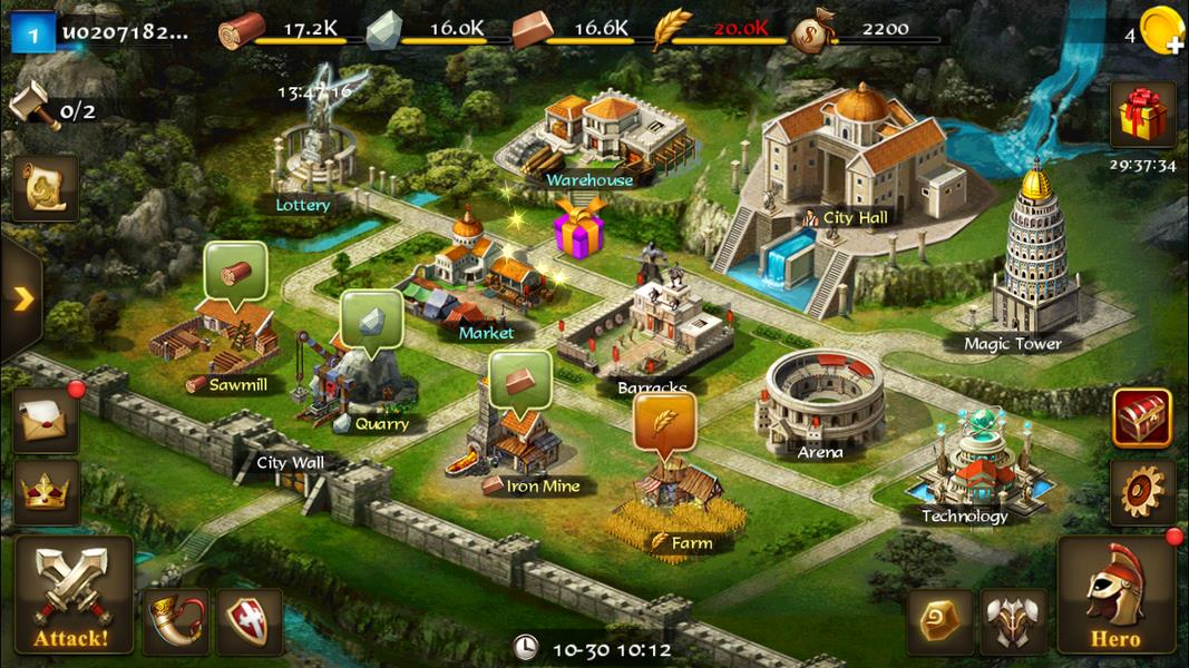 ภาพหน้าจอ Age of Warring Empire 3