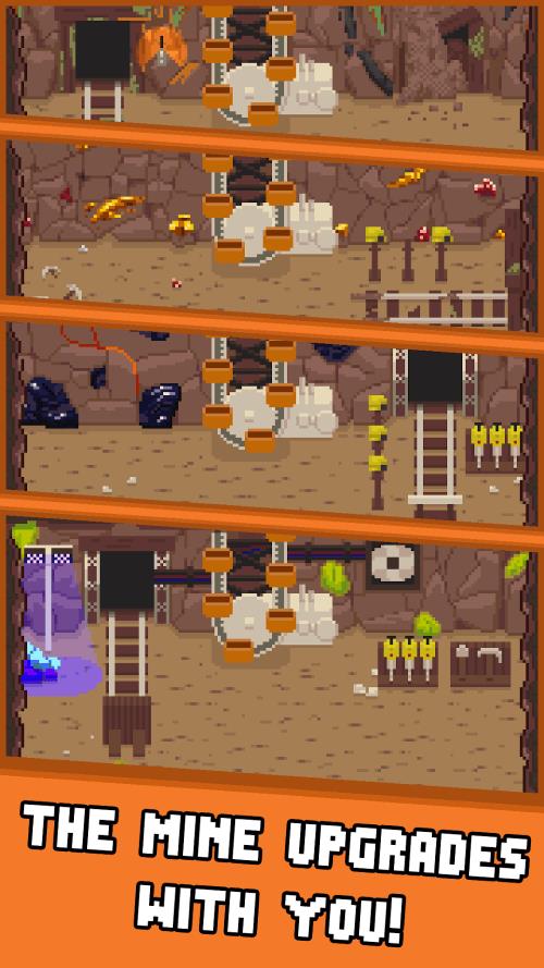 Idle Cave Miner экрана 3