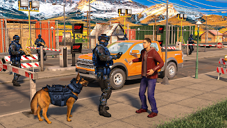 Border Patrol Police Game 2023 स्क्रीनशॉट 1