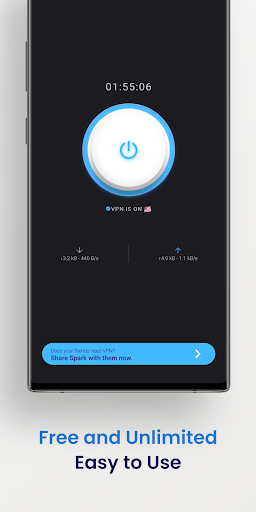 ภาพหน้าจอ Spark VPN : Fast Secure VPN 4