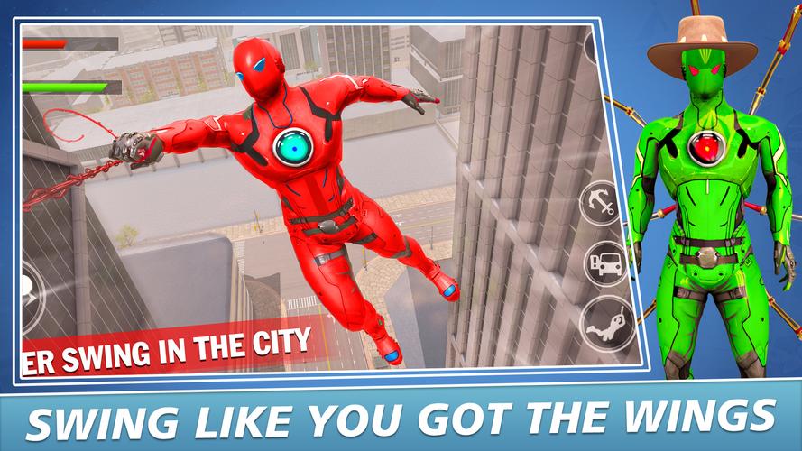 Cyber Rope Hero 스크린 샷 1