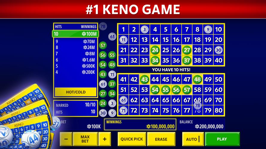 Screenshot Vegas Keno by Pokerist 1