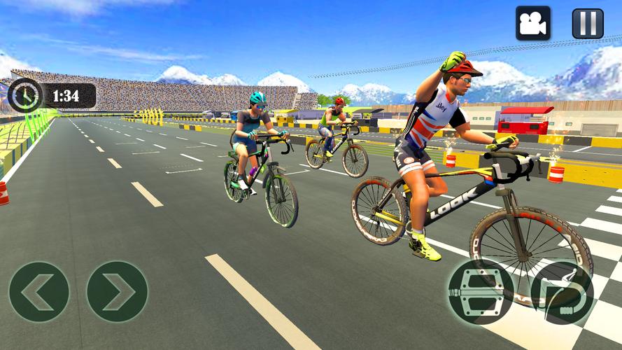 Cycle Race Game Cycle Stunt Скриншот 4