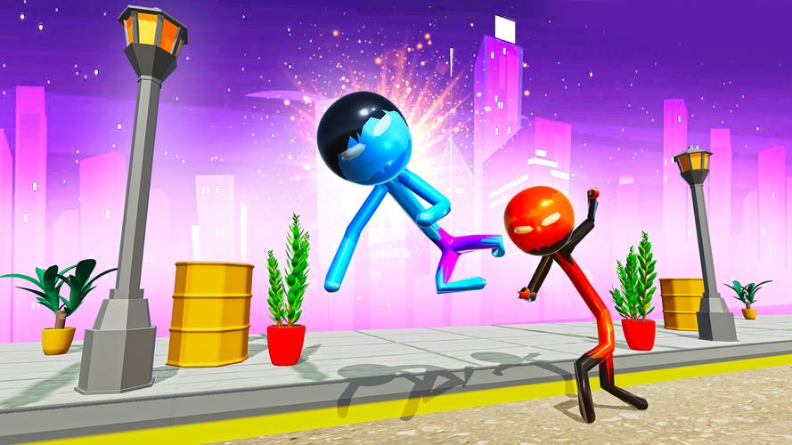 Stickman Ninja Fight: Ropehero屏幕截圖4