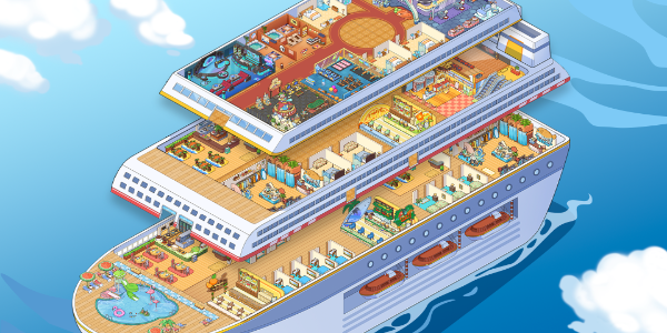 My Cruise: Idle ship Tycoon ảnh chụp màn hình 3