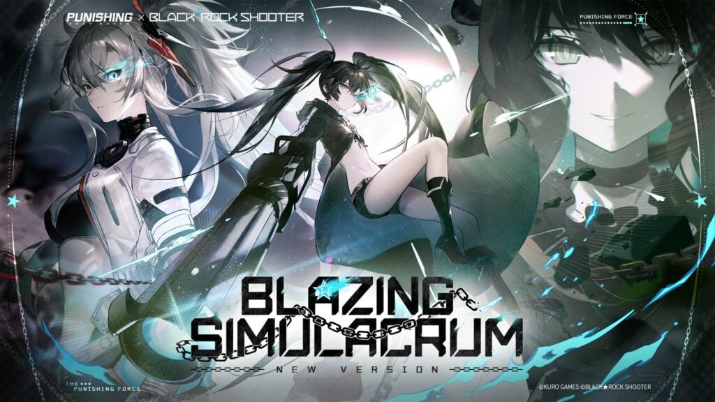 Black★Rock Shooter chega em Punishing: Gray Raven Atualização do Blazing Simulacrum