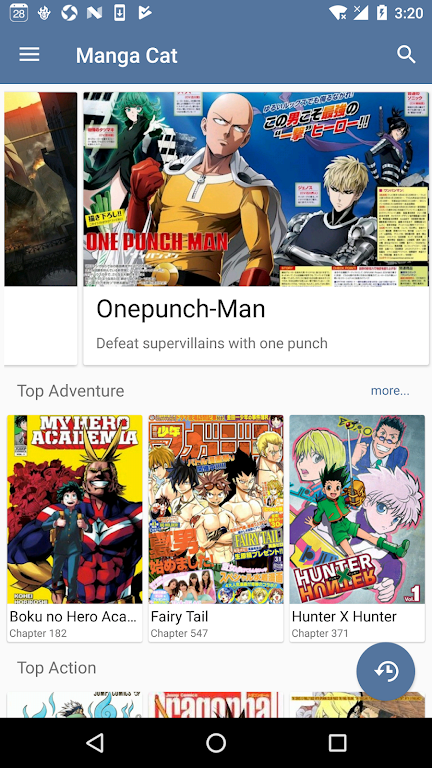 Manga Cat — Best manga & comic reader屏幕截圖1