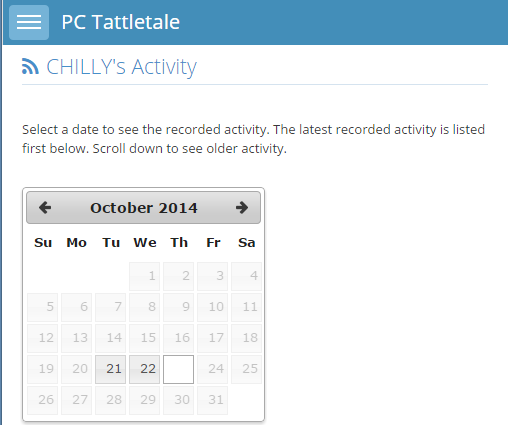 PC Tattletale स्क्रीनशॉट 4