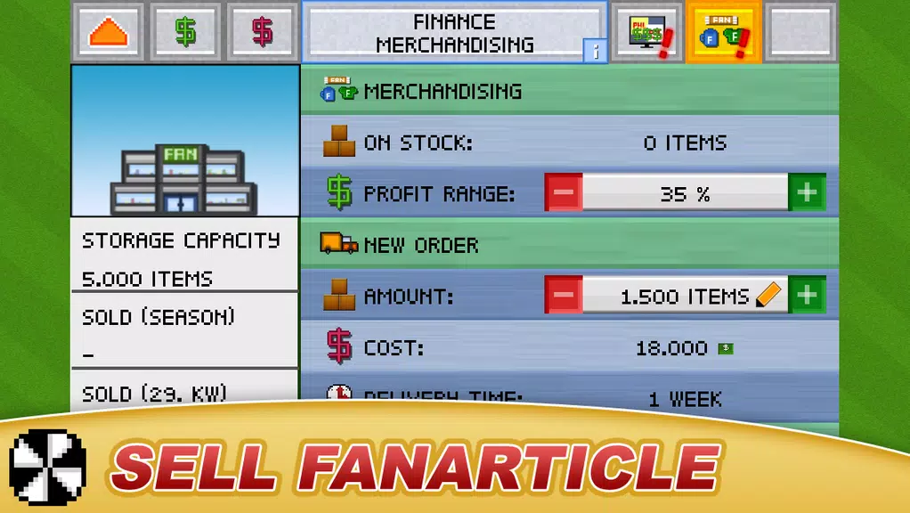 Soccer Pocket Manager屏幕截圖4