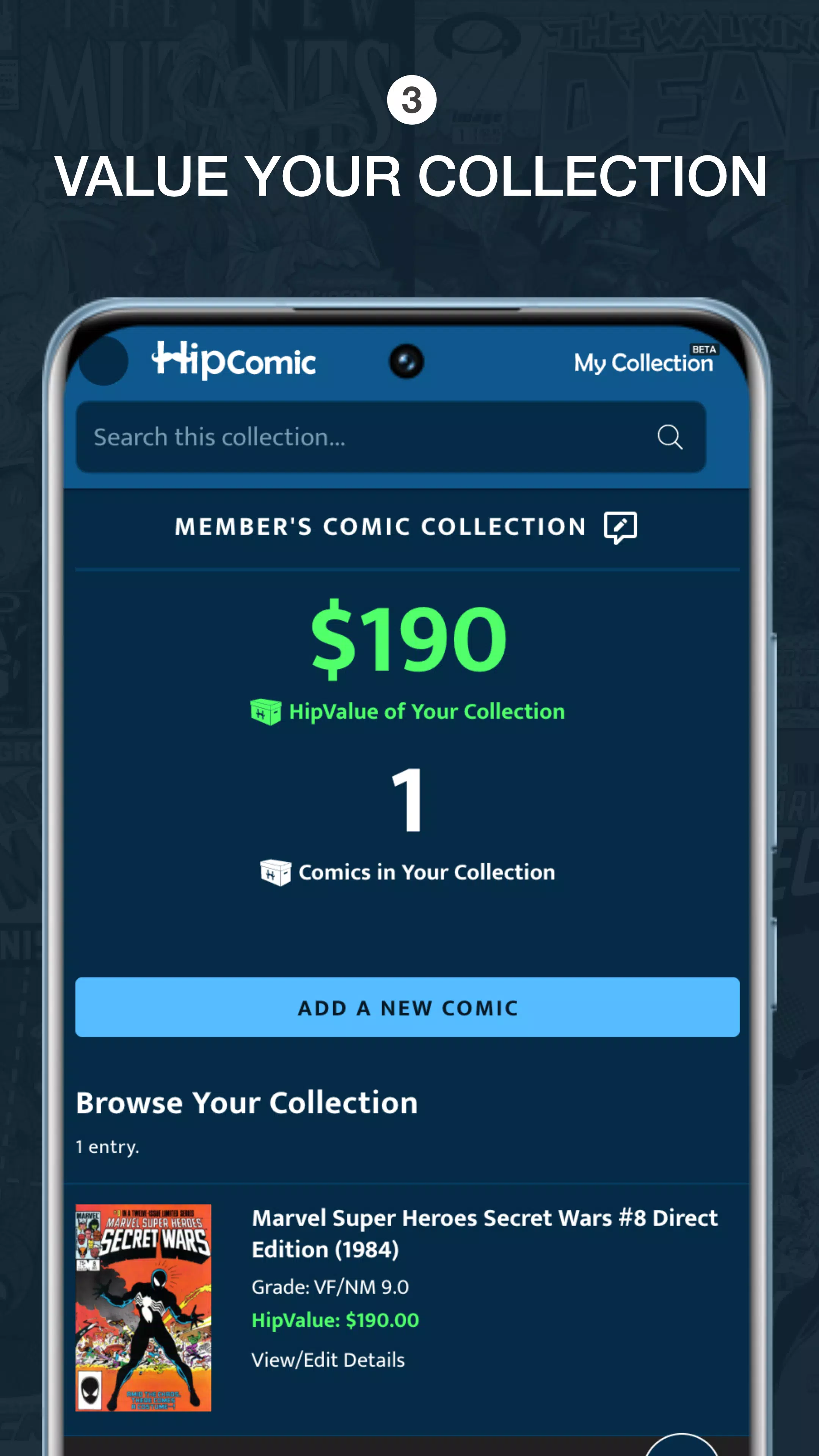 My Collection: Comic Scanner Screenshot 4