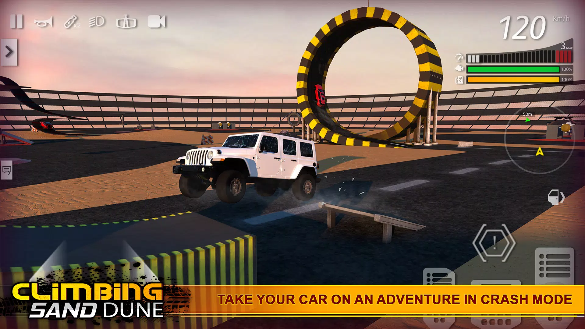 Climbing Sand Dune OFFROAD Screenshot 1